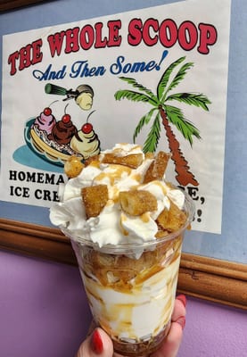 The Whole Scoop ice cream dessert