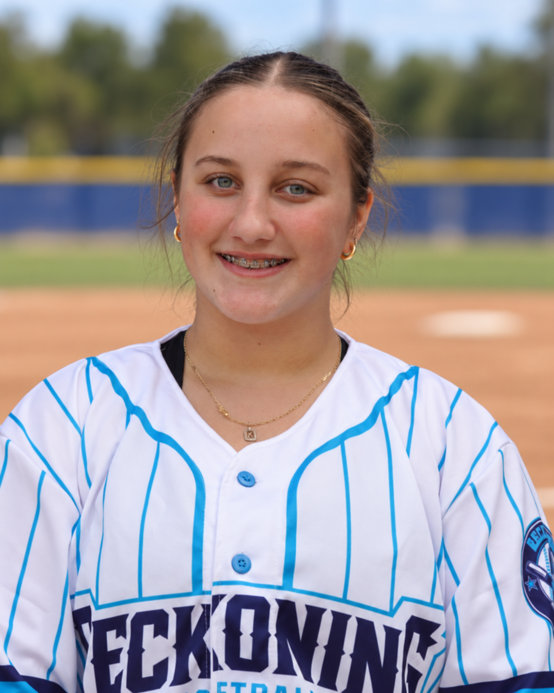 Karina Morris — Reckoning Softball player portrait