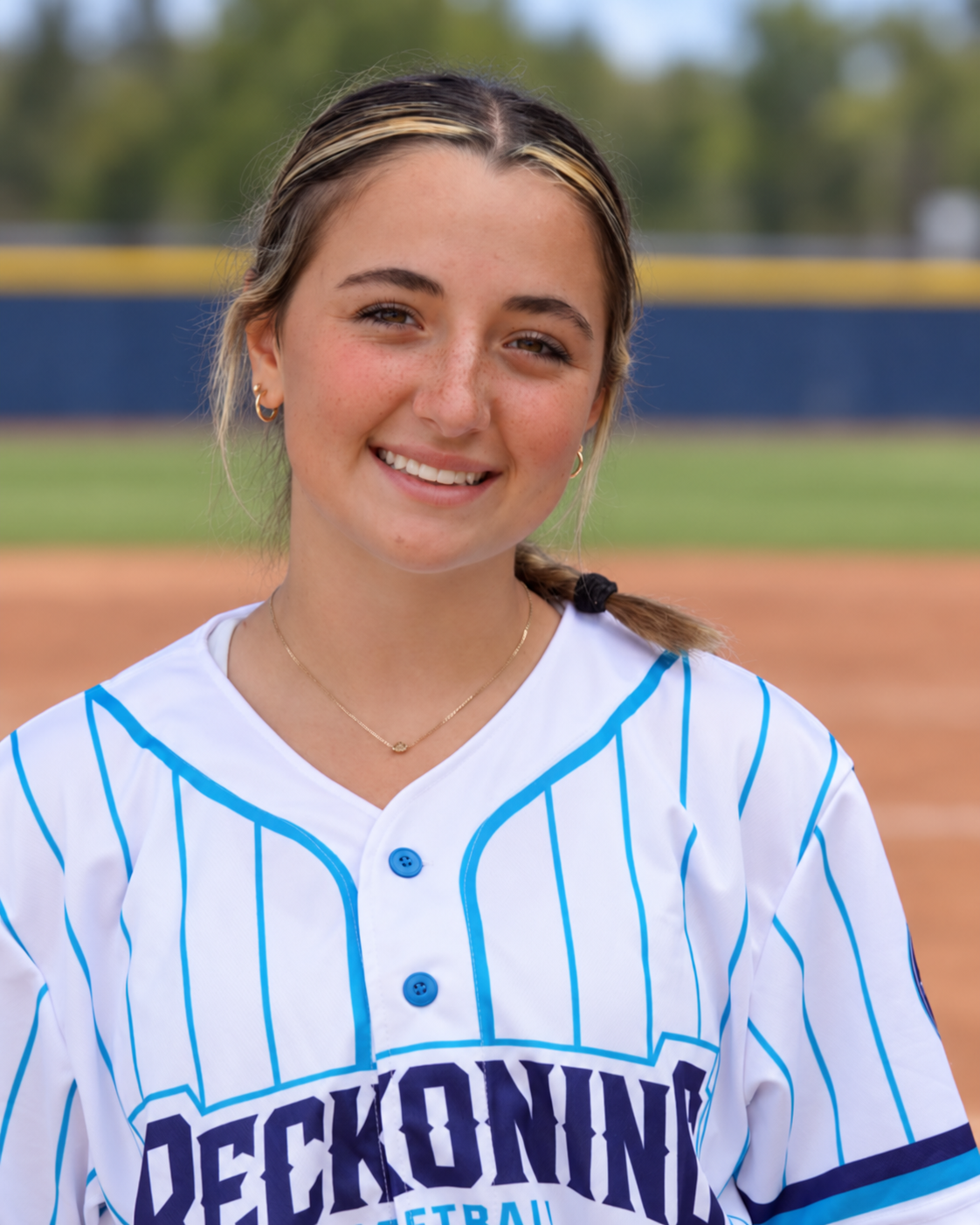 Meghan McClain — Reckoning Softball player portrait